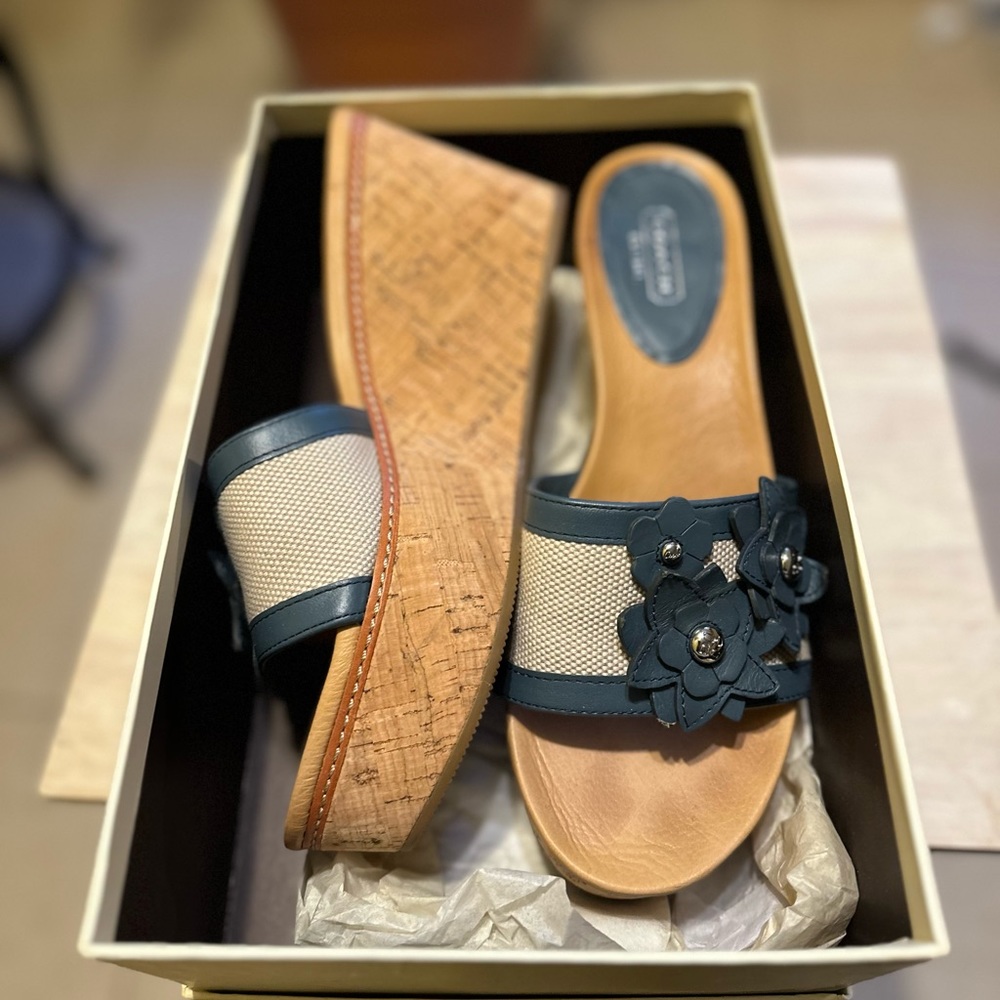 Coach wedges
